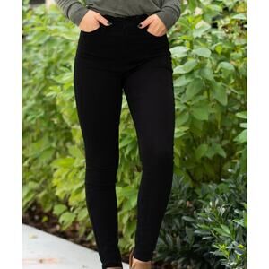 KanCan Bakersfield High Rise Super Skinny Jeans Black Size 9/28 Goth Grunge